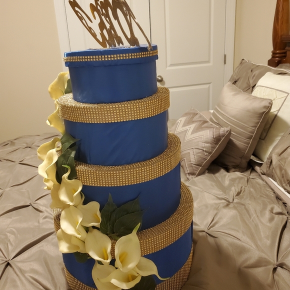 4-Tier Wedding Gift Card Box - Picture 2 of 6